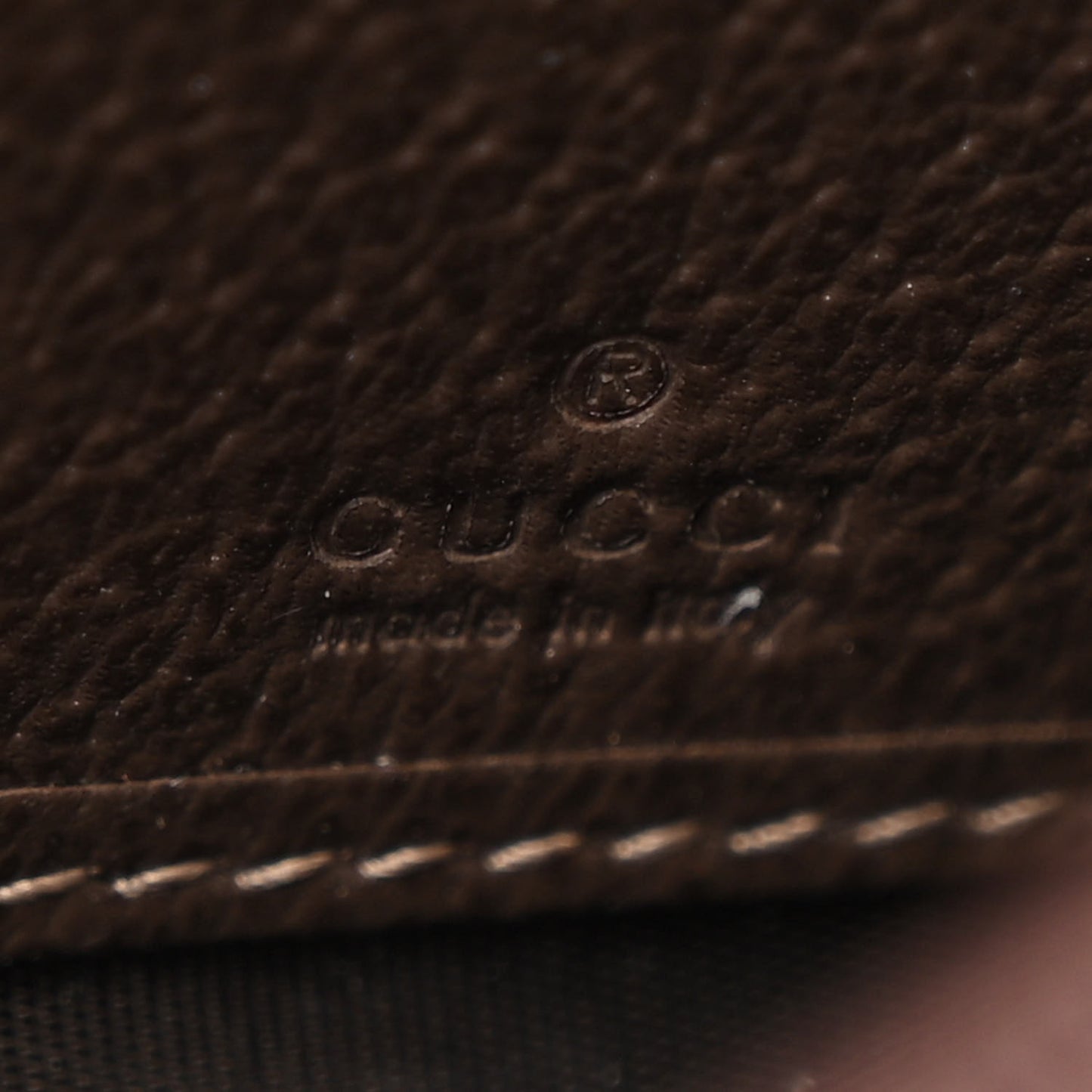 GG Supreme Monogram Web Ophidia Wallet On Chain Brown