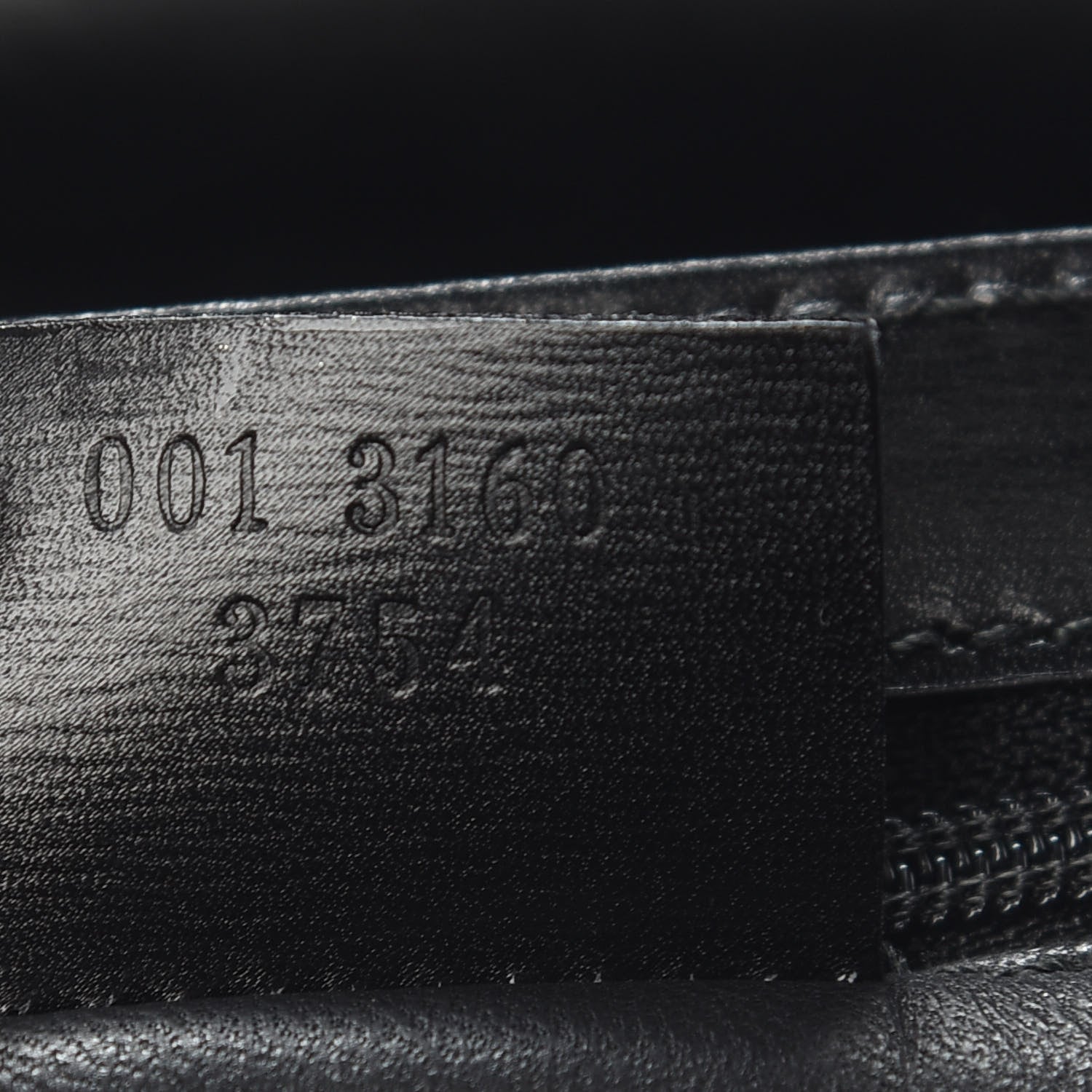 Gucci Alligator Shoulder Bag Black 6 of 10