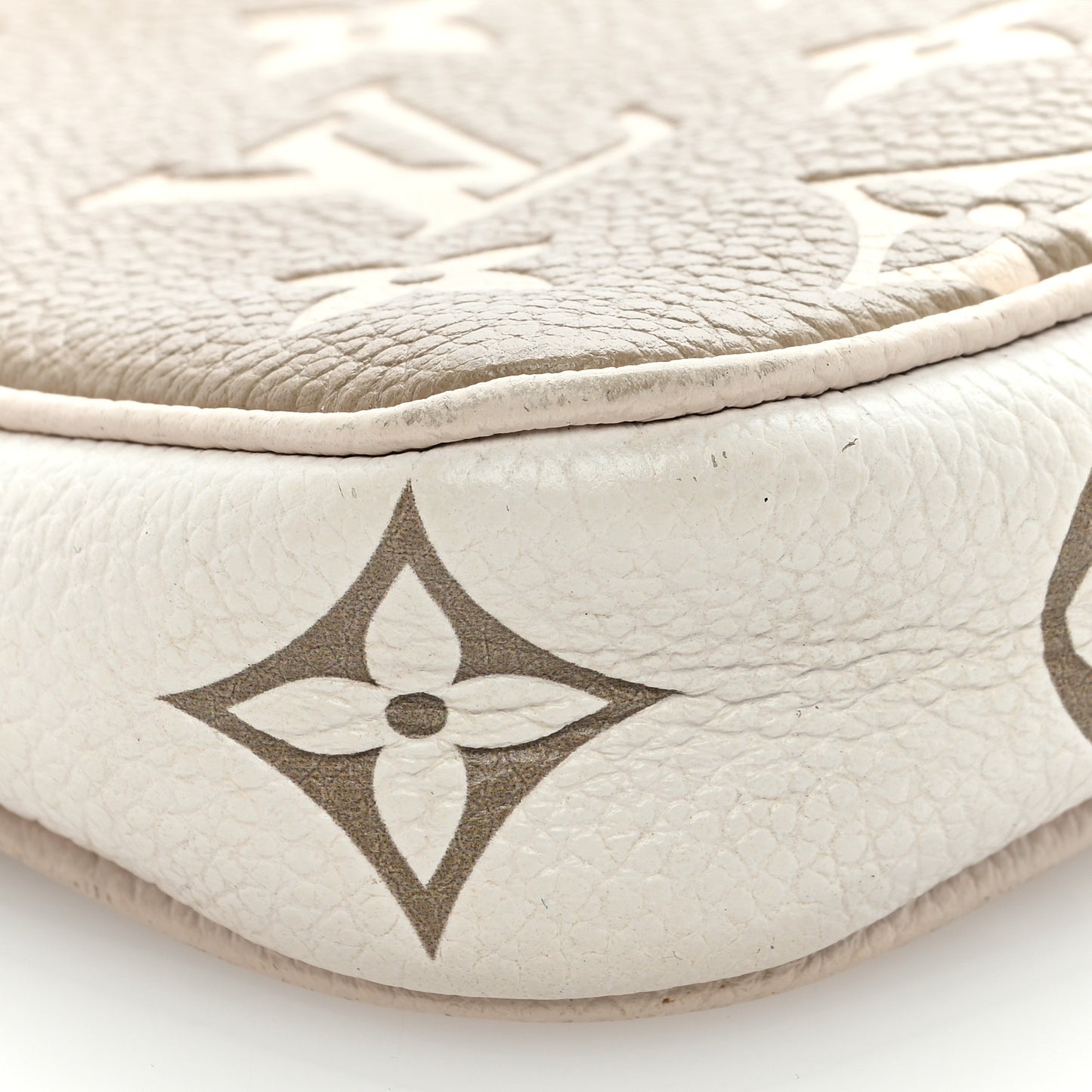 Empreinte Spring in the City Mini Pochette Accessories Kaki Beige Cream