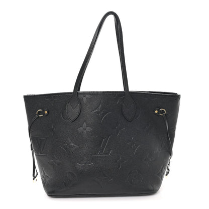 Louis Vuitton Empreinte Monogram Giant Neverfull MM Black 1 of 11