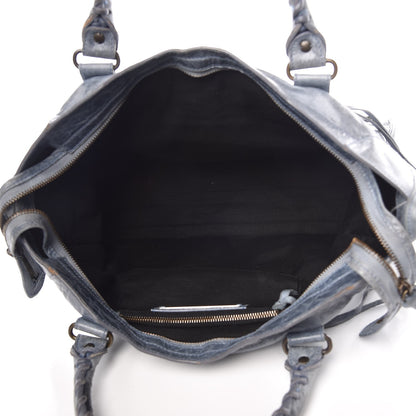 Balenciaga Agneau Classic Hardware City Bleu Glacier 6 of 15