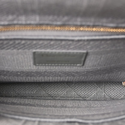 Christian Dior Canvas Embroidered Cannage Medium Lady D-Lite Gray 5 of 10