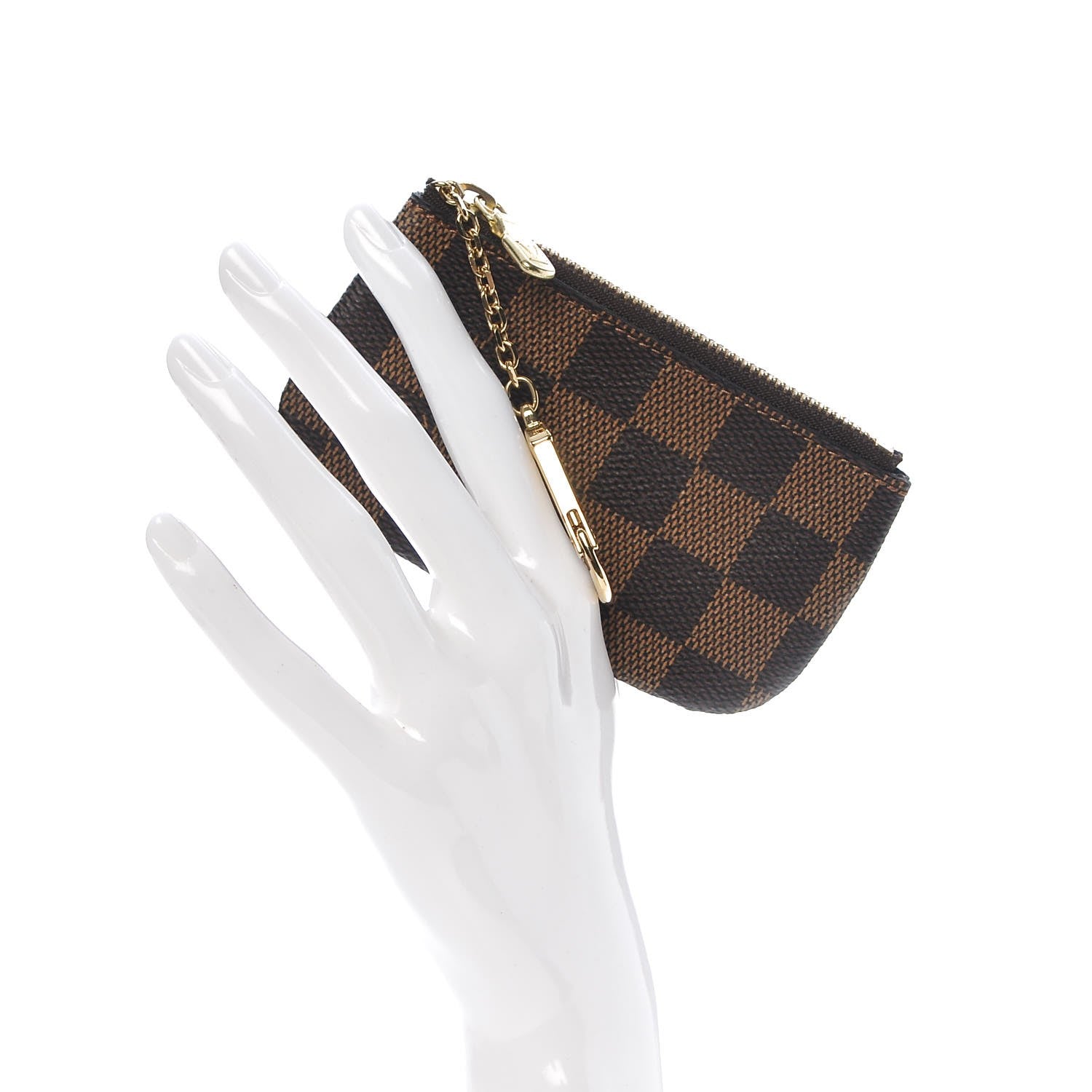 Louis Vuitton Damier Ebene Key Pouch 2 of 7