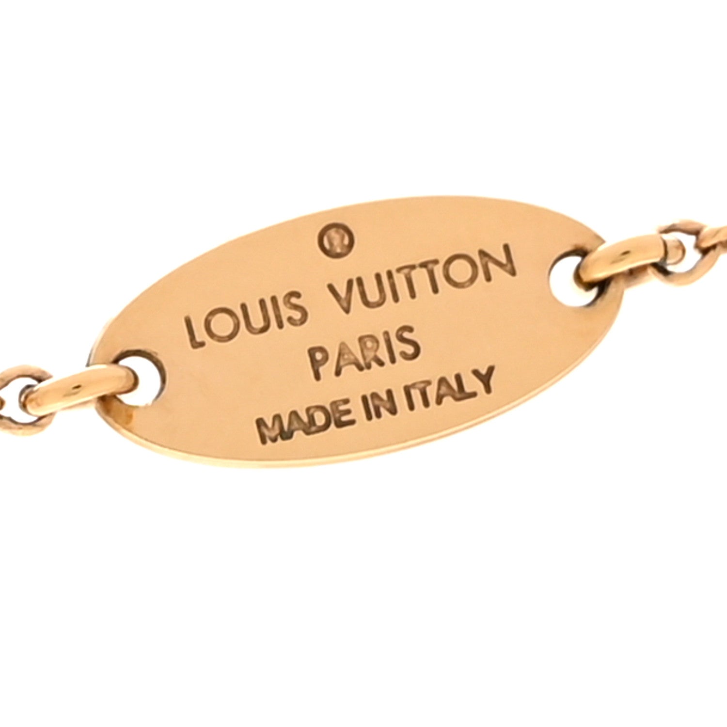 Louis Vuitton LV And Me Letter D Necklace Gold 5 of 8