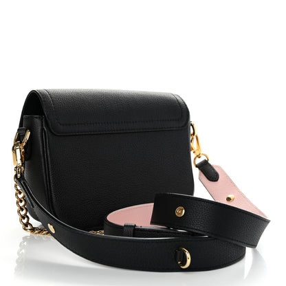 Louis Vuitton Grained Calfskin Lockme Tender Black 3 of 9