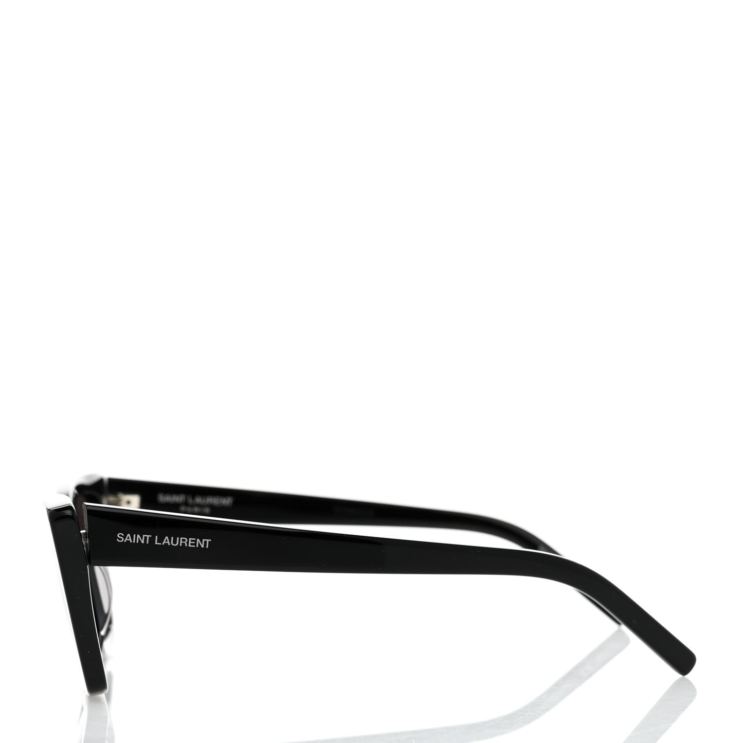Acetate Mica Cat Eye Sunglasses SL 276 Black