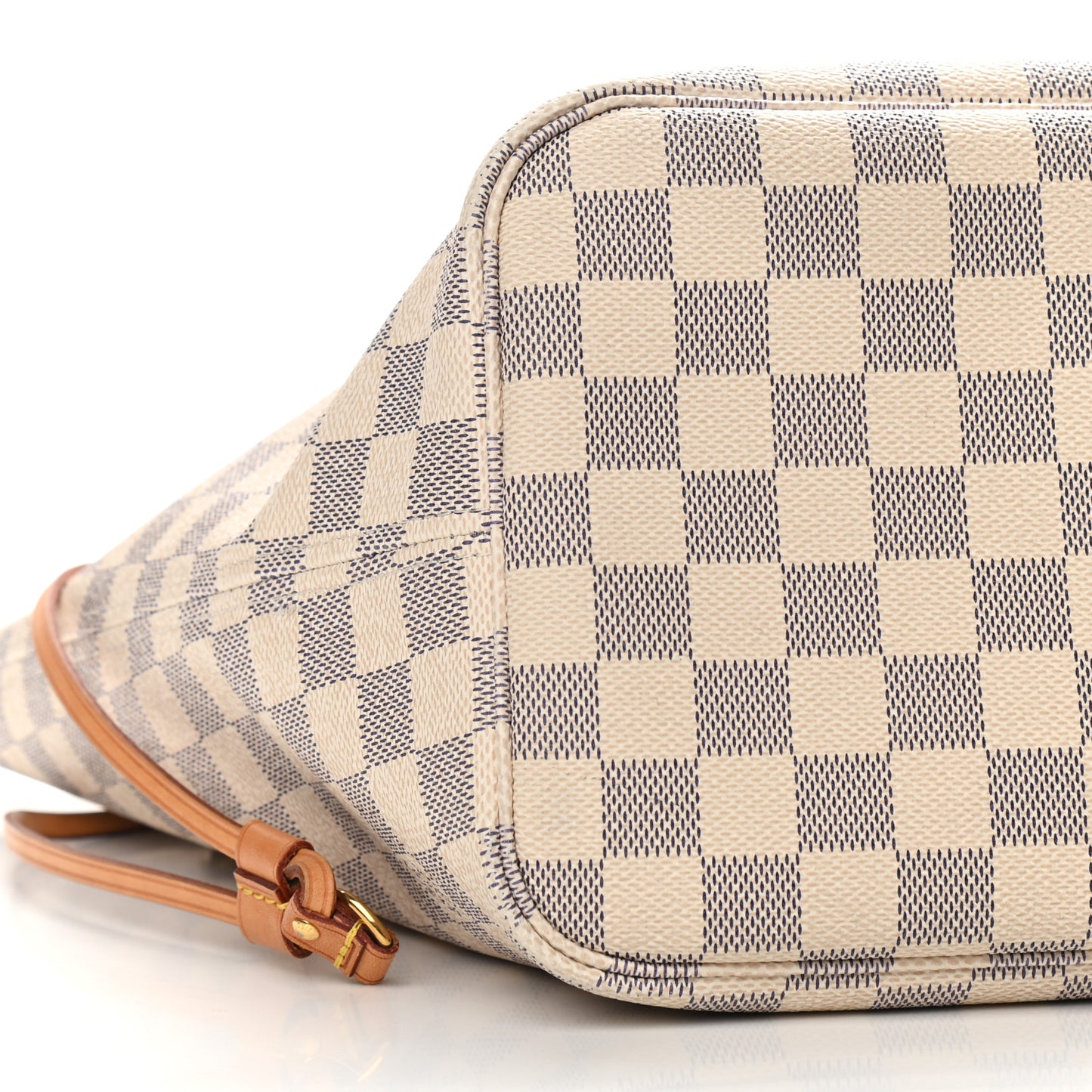 Damier Azur Neo Neverfull MM Rose Ballerine