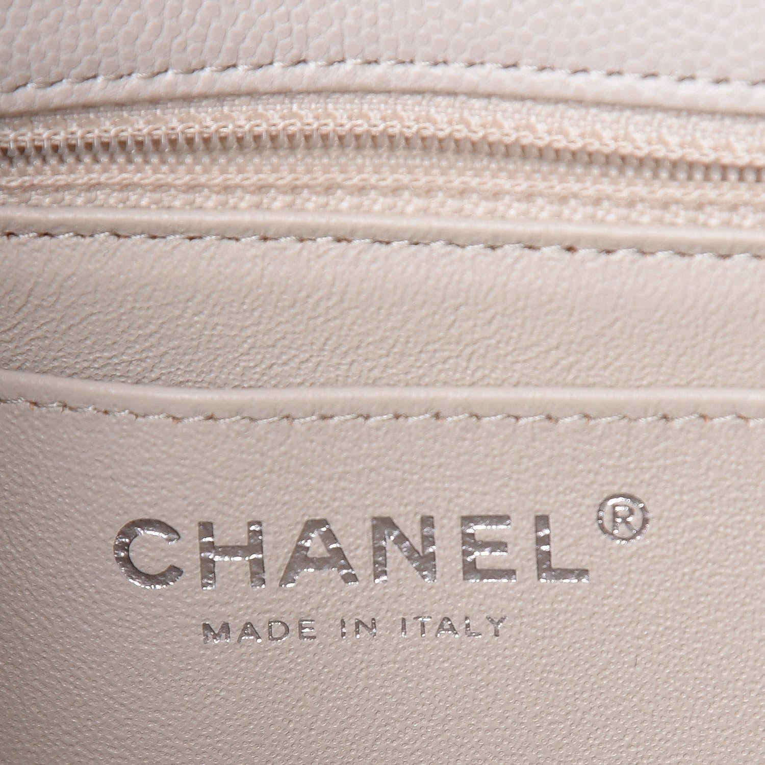 Chanel Caviar Quilted Mini Rectangular Flap White 6 of 10