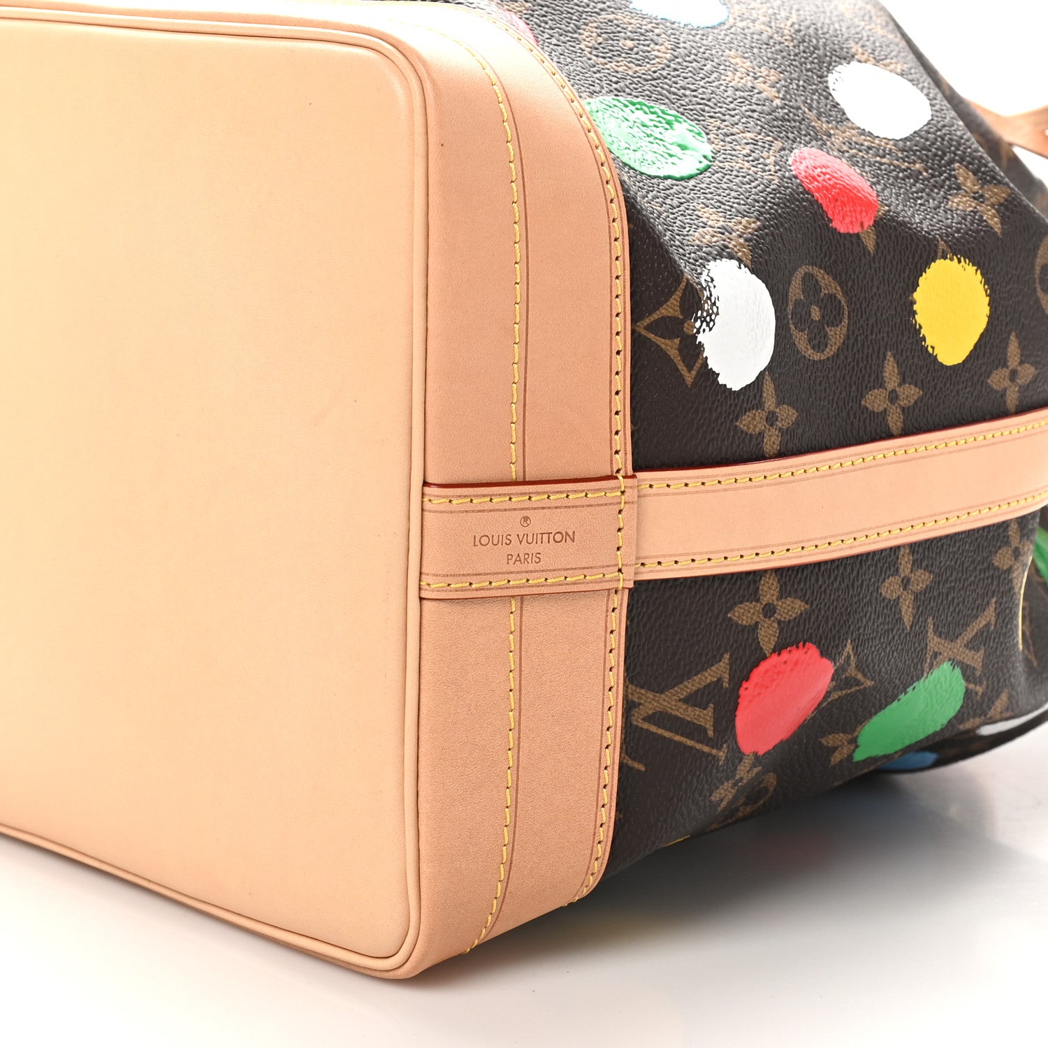 Louis Vuitton LV X YK Monogram Dots Noe Multicolor 10 of 10