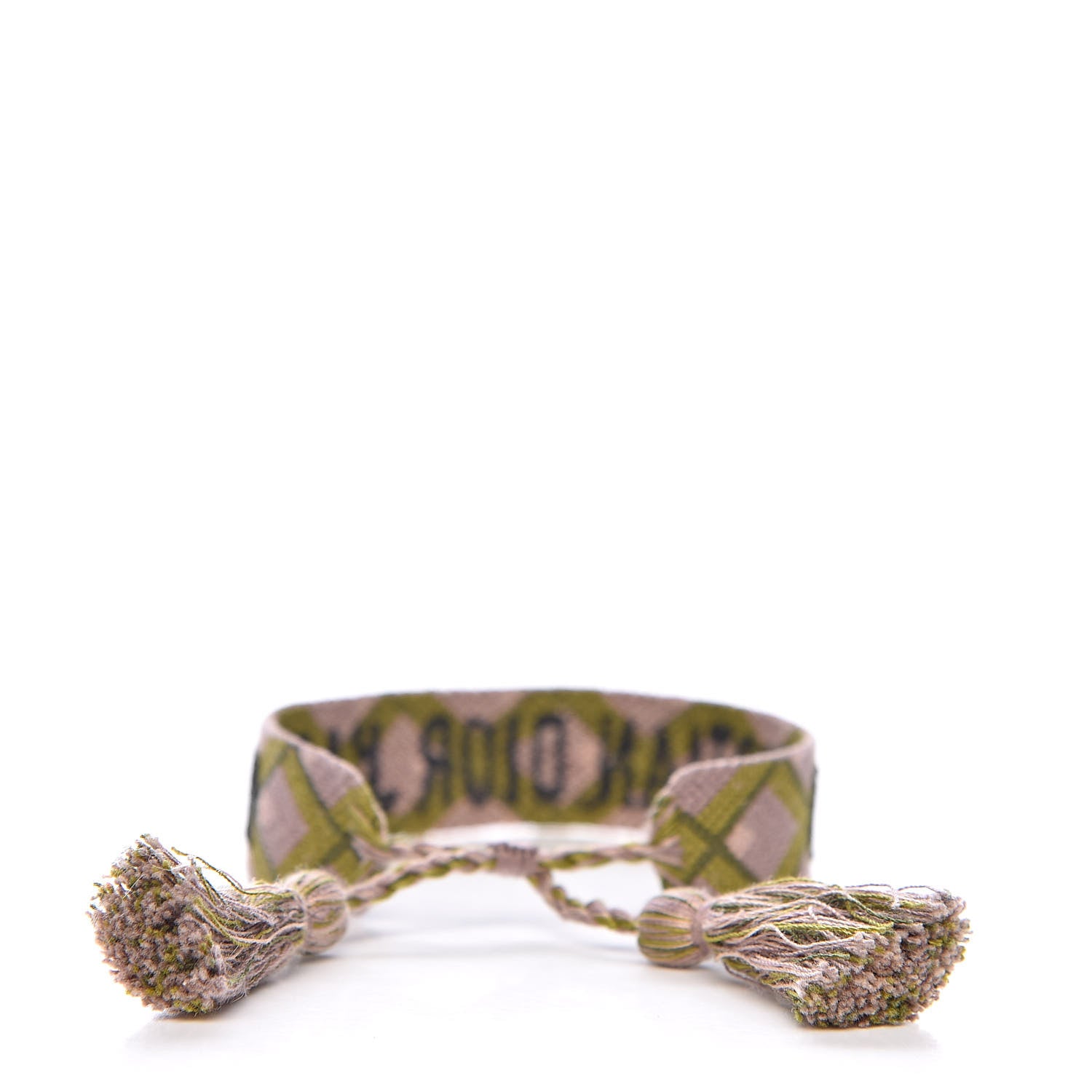 Christian Dior Woven Cotton J'Adior Friendship Bracelet 3 of 3