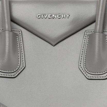Givenchy Shiny Lord Calfskin Small Antigona Pearl Grey 8 of 10