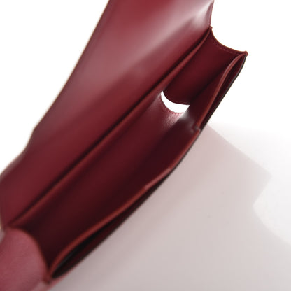 Hermes Evercolor Passant Long Wallet Rouge Grenat 6 of 9