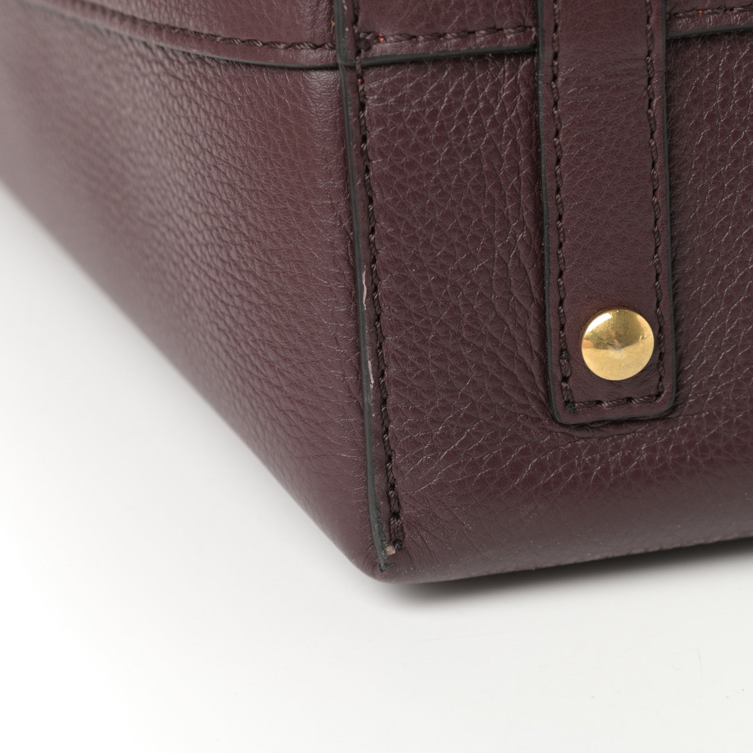Burberry Soft Grain Calfskin Medium Belt Bag Deep Claret 11 of 15