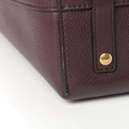 Burberry Soft Grain Calfskin Medium Belt Bag Deep Claret 11 of 15
