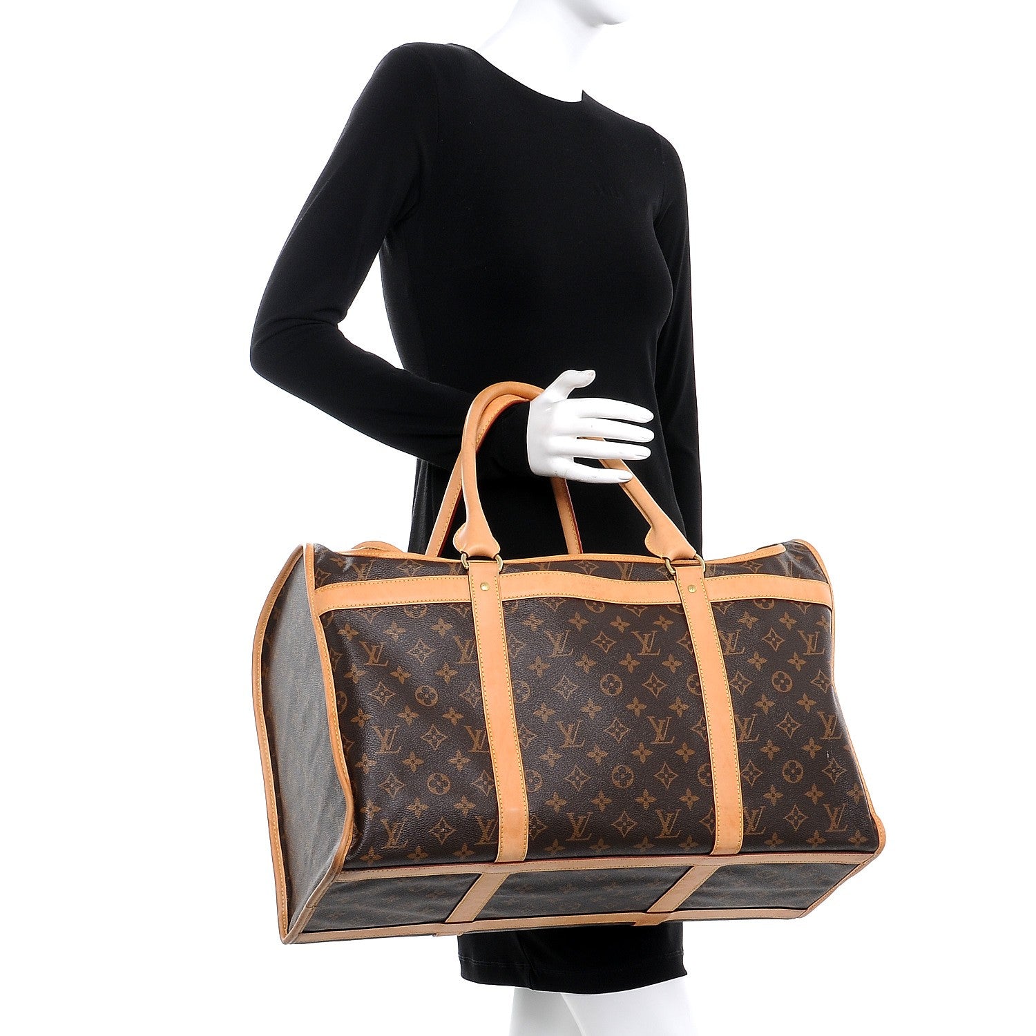 Louis Vuitton Monogram Sac Chien 50 Pet Carrier 2 of 25