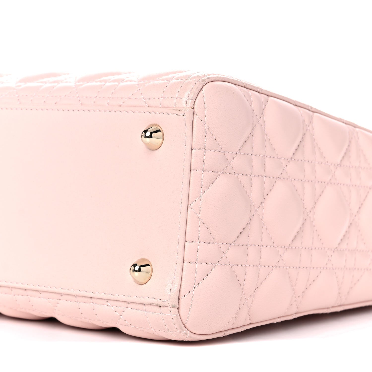 Christian Dior Lambskin Cannage Large Lady Dior Light Pink 8 of 8