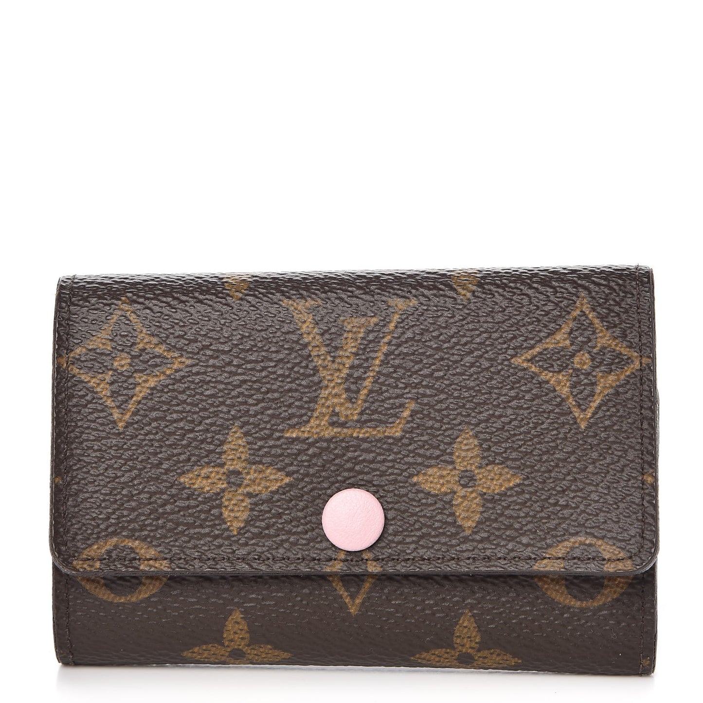 Monogram Multicles 6 Key Holder Rose Ballerine