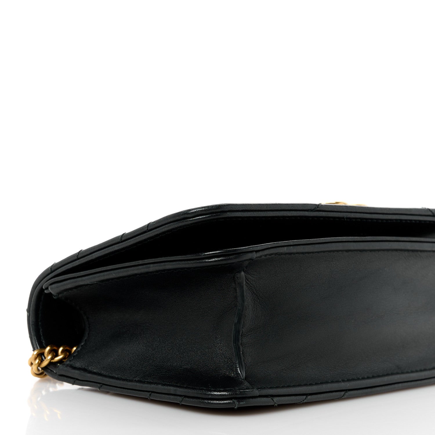 Gucci Calfskin Matelasse GG Marmont Mini Bag Black 8 of 9