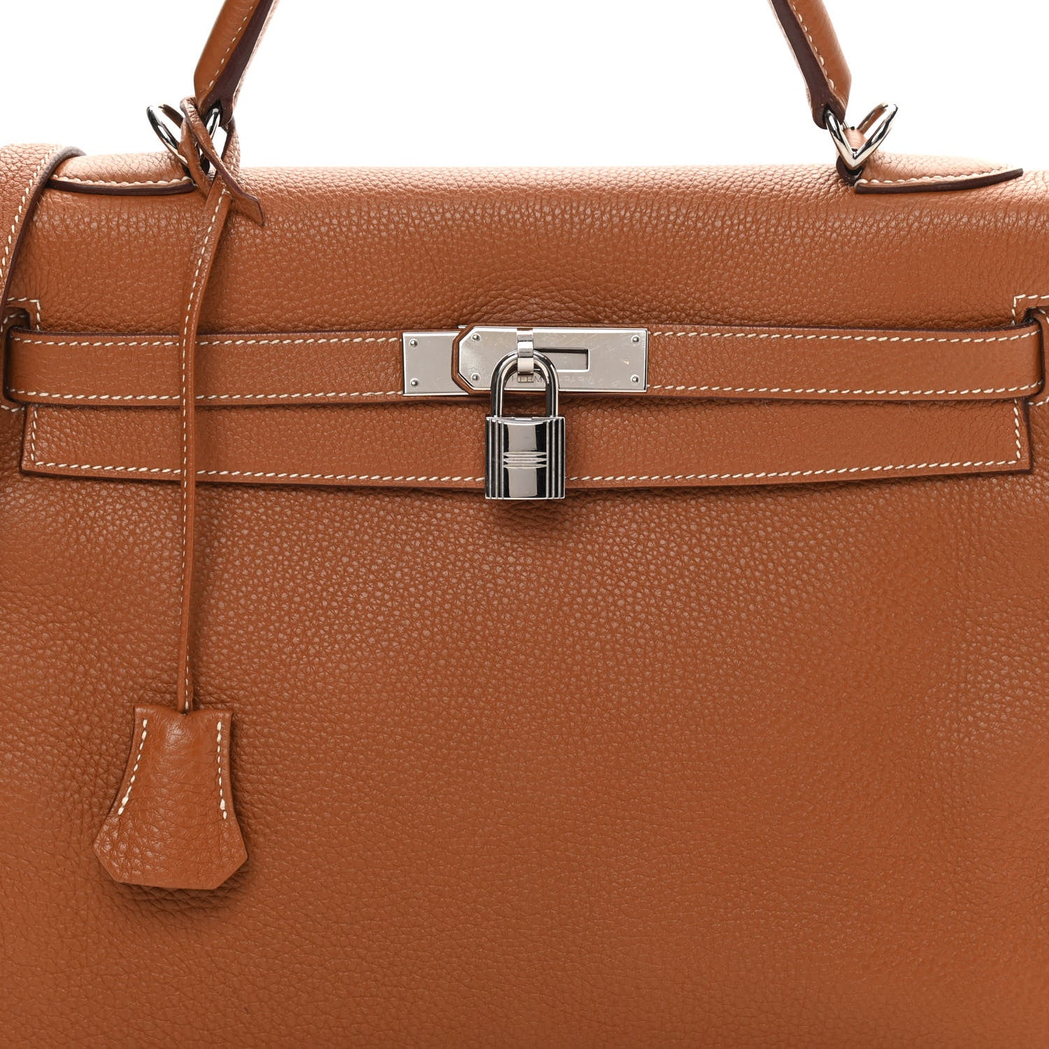 Hermes Togo Kelly Retourne 32 Gold 7 of 17