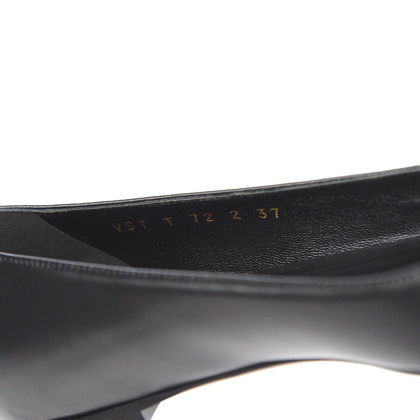 Nappa Vlogo Flats 37 Black