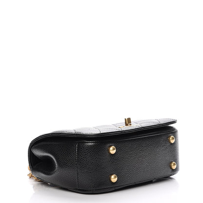 Chanel Caviar Mini Carry Around Flap Bag Black 4 of 9