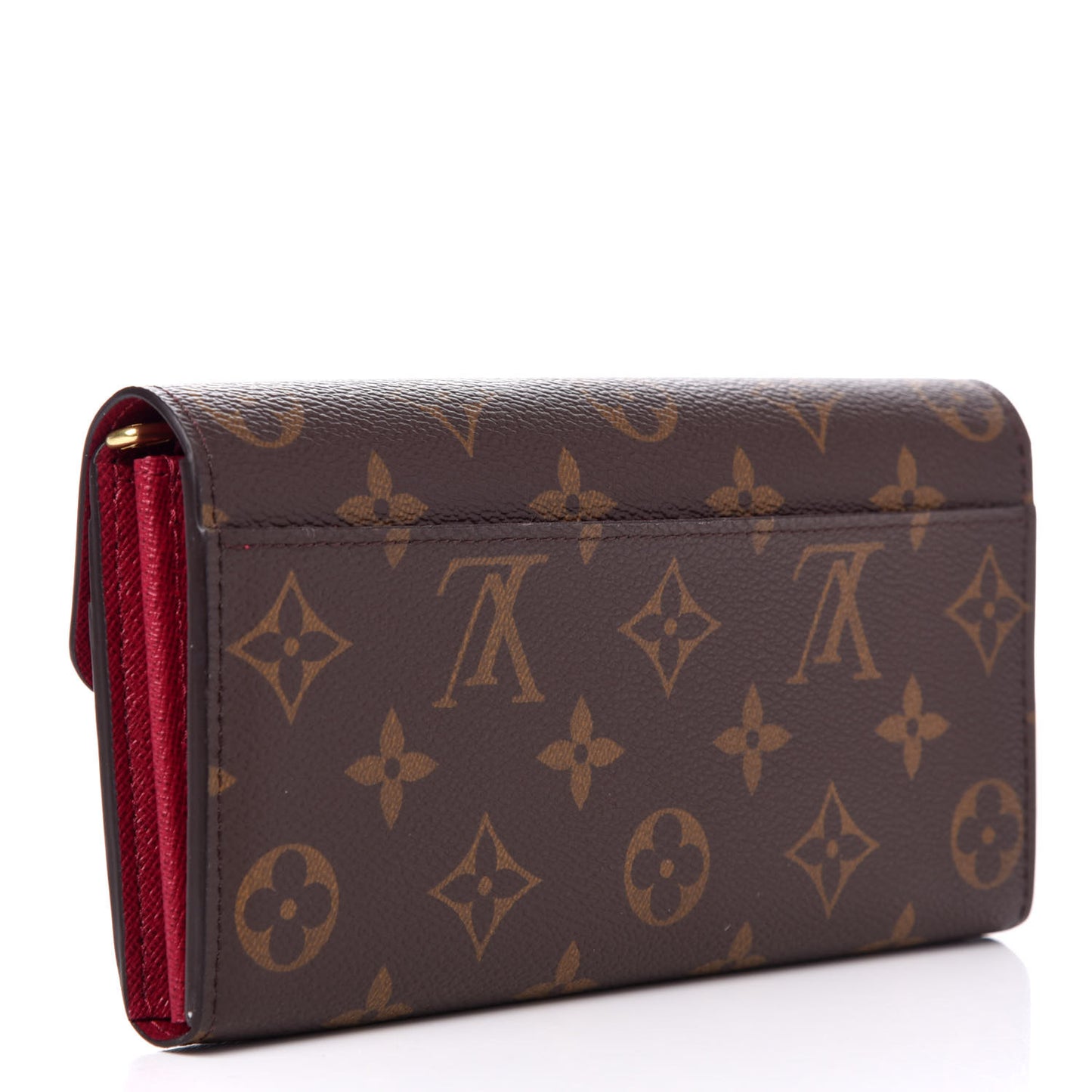 Monogram Sarah Wallet NM Fuchsia