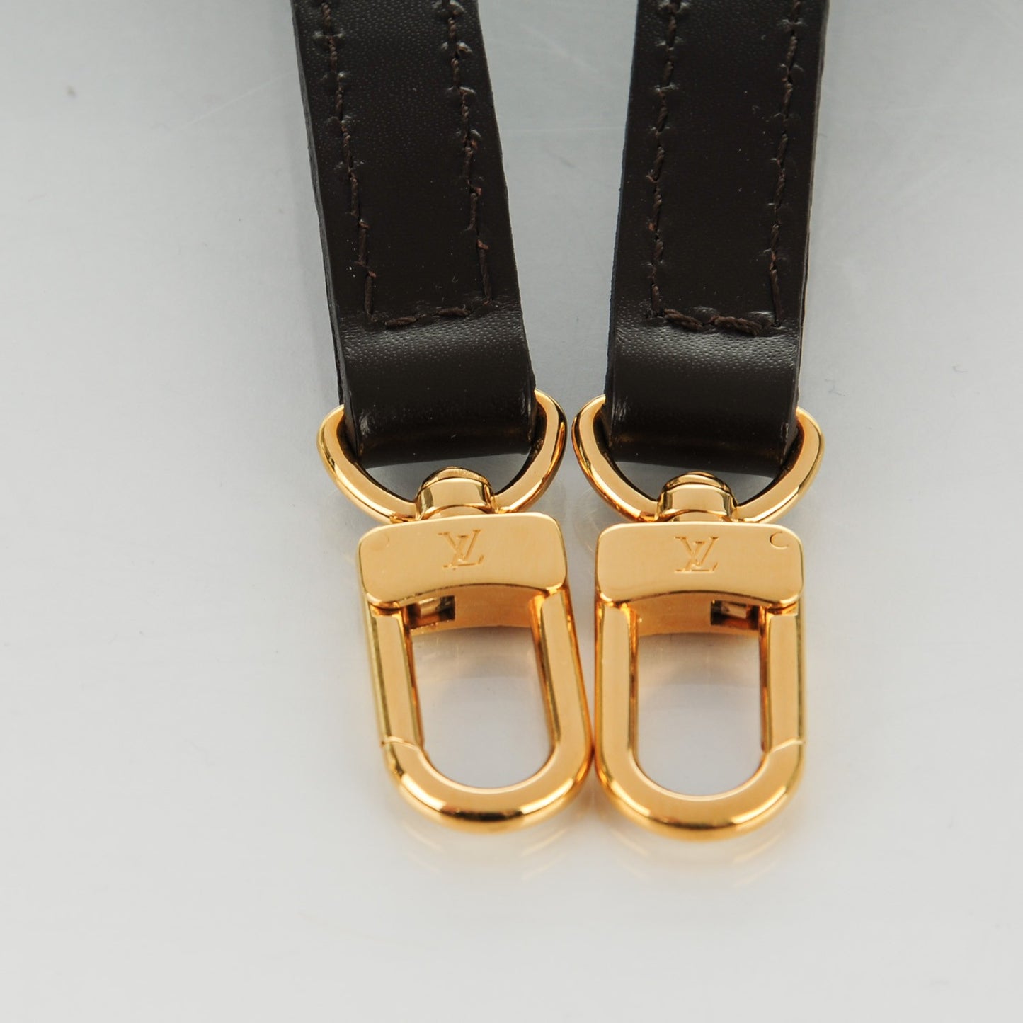 Calfskin 12mm Shoulder Strap Brown