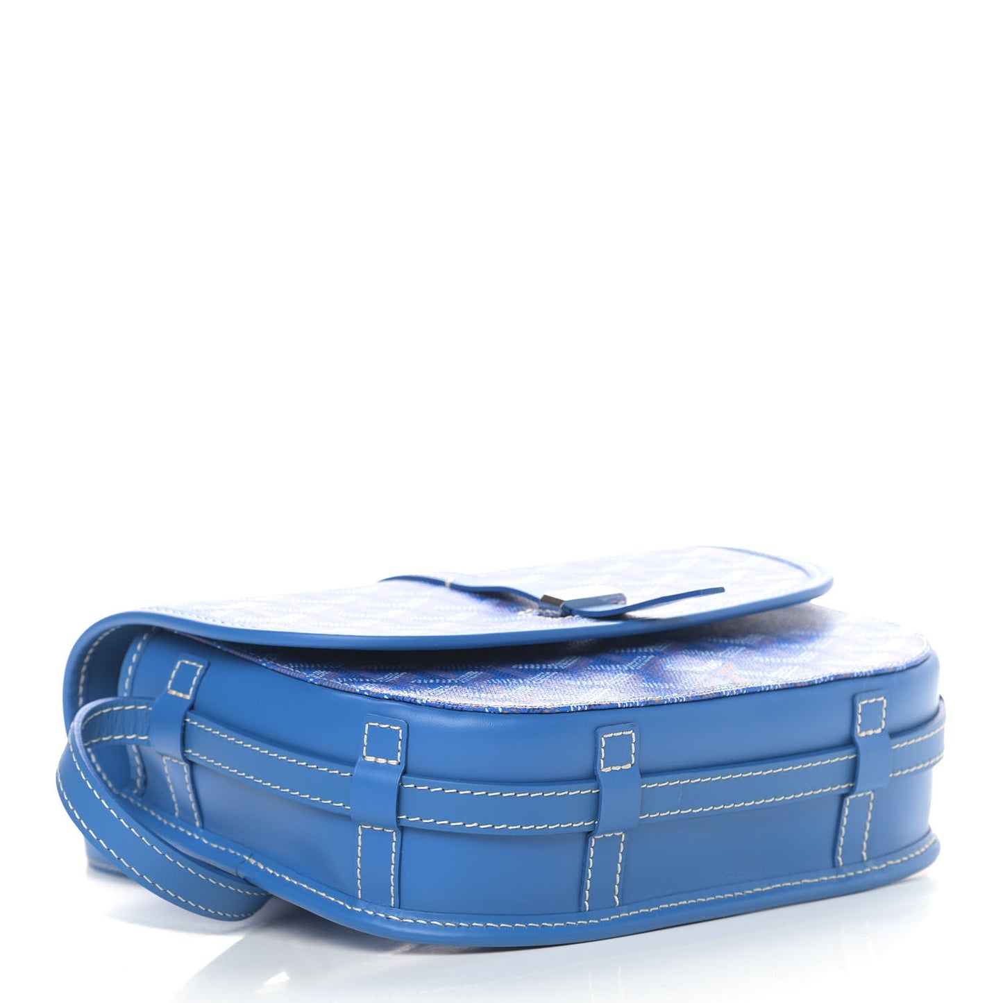 Goyardine Belvedere II PM Messenger Bag Sky Blue
