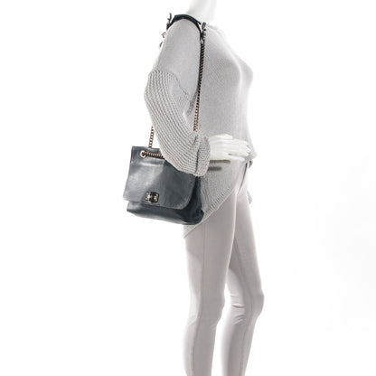 Lanvin Natural Calfskin Medium Happy Navy 2 of 8