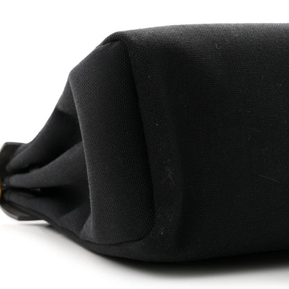 Hermes Military Toile Vache Hunter Herbag Zip Retourne 31 PM Black 10 of 11