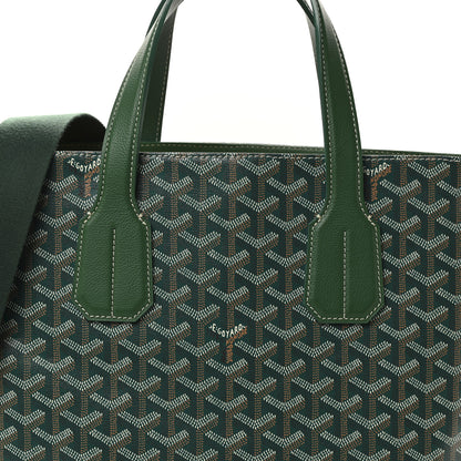 Goyard Goyardine Voltaire III Tote Green 8 of 10