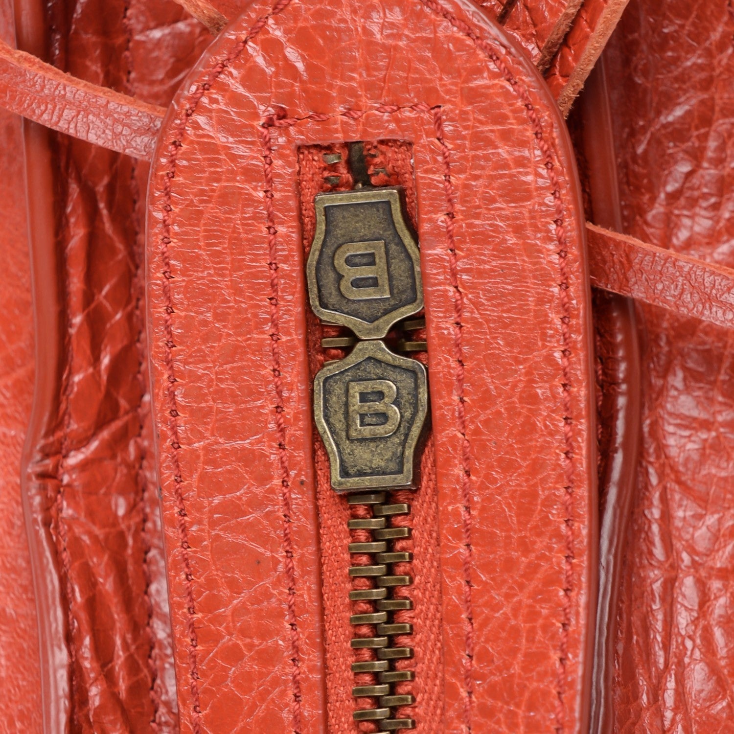 Balenciaga Agneau Classic Hardware City Rouge Ambre 4 of 13