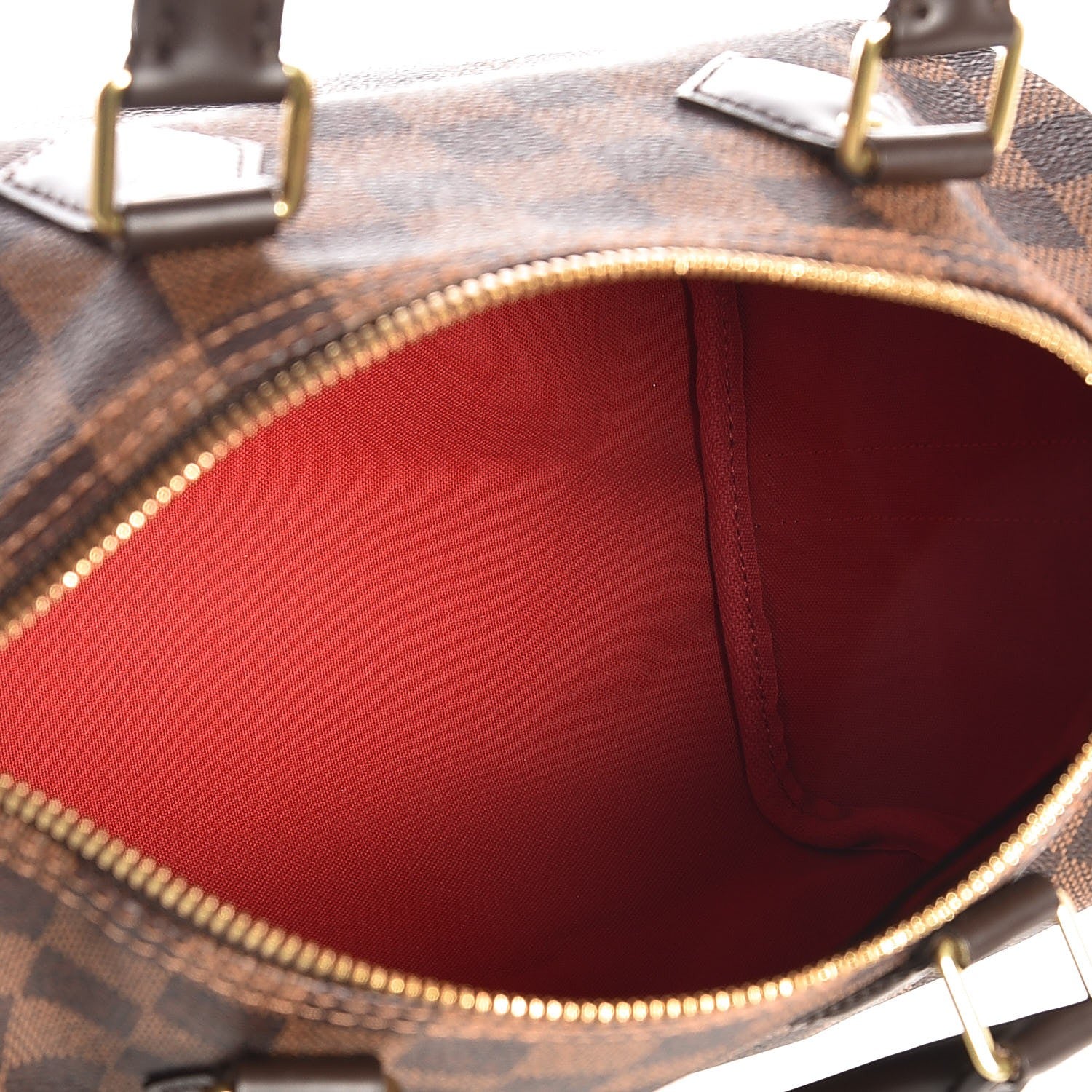 Louis Vuitton Damier Ebene Speedy Bandouliere 25 6 of 9