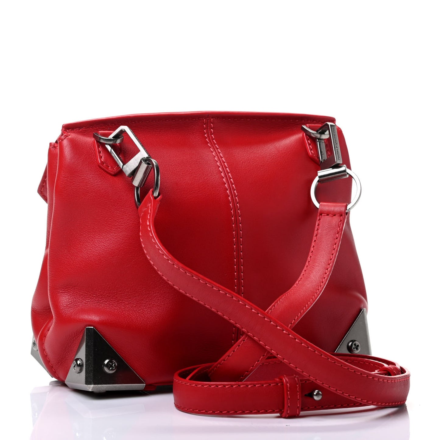 Calfskin Small Marion Tote Red