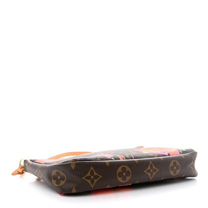 Louis Vuitton Monogram Roses Pochette Accessories 4 of 10