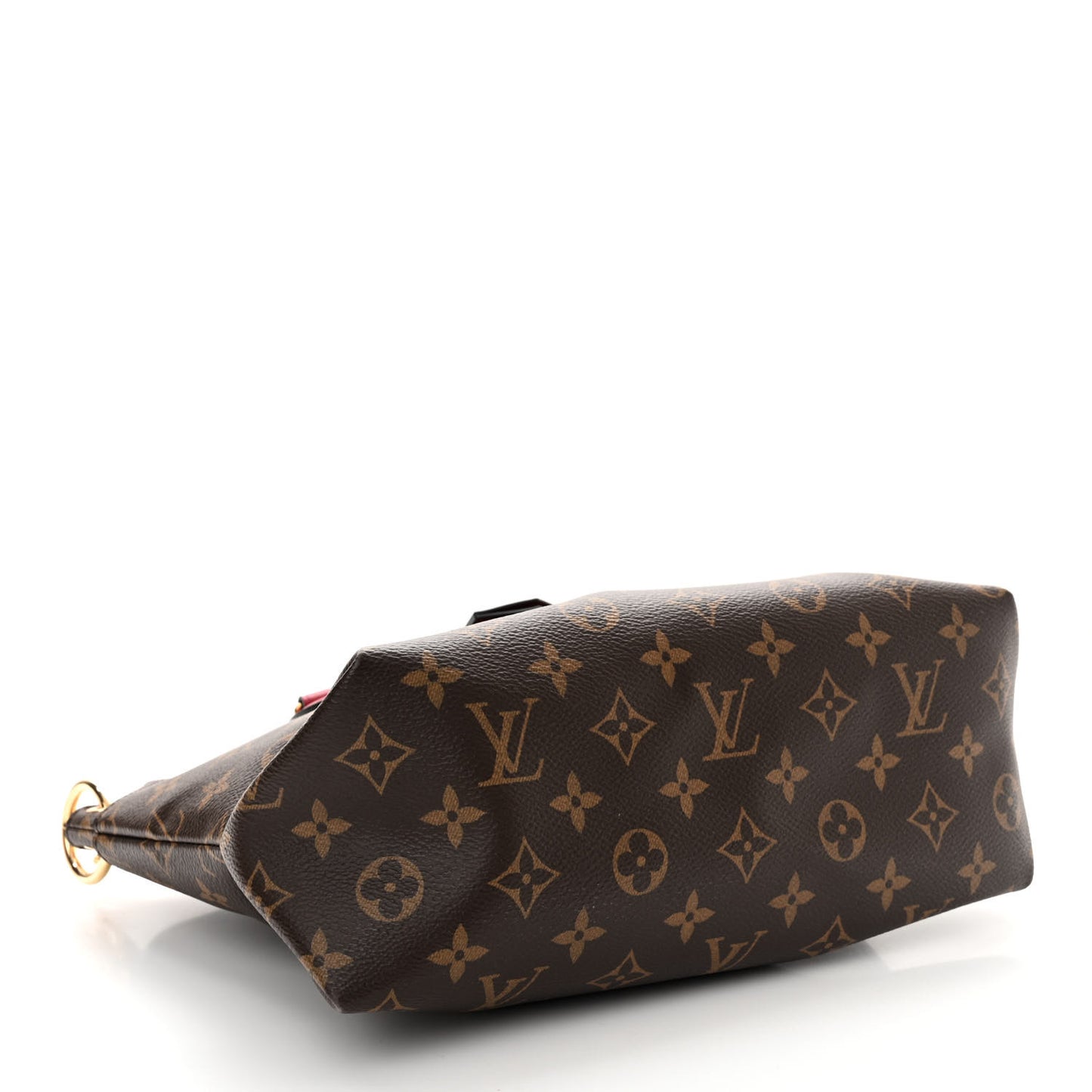 Monogram Flower Zipped Tote PM Lie de Vin
