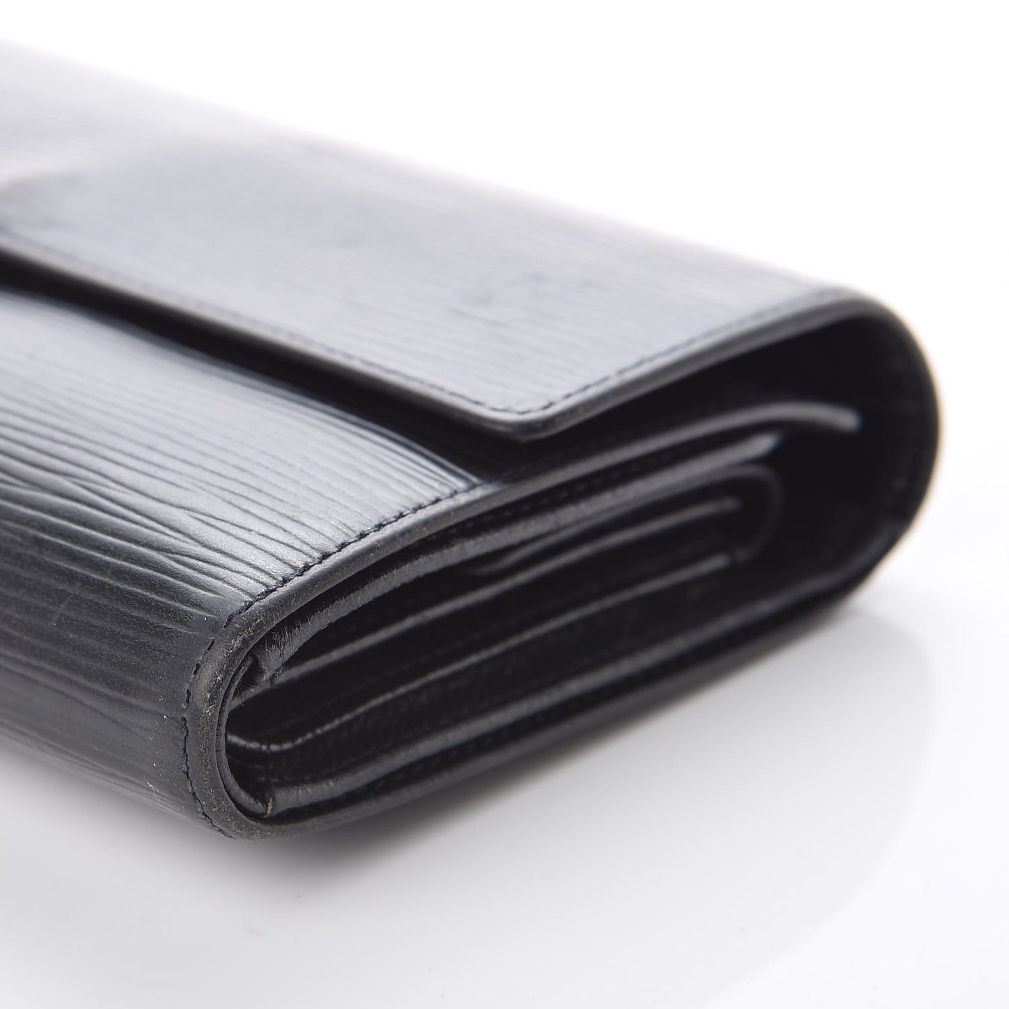 Epi Porte Tresor Etui Papiers Wallet Black