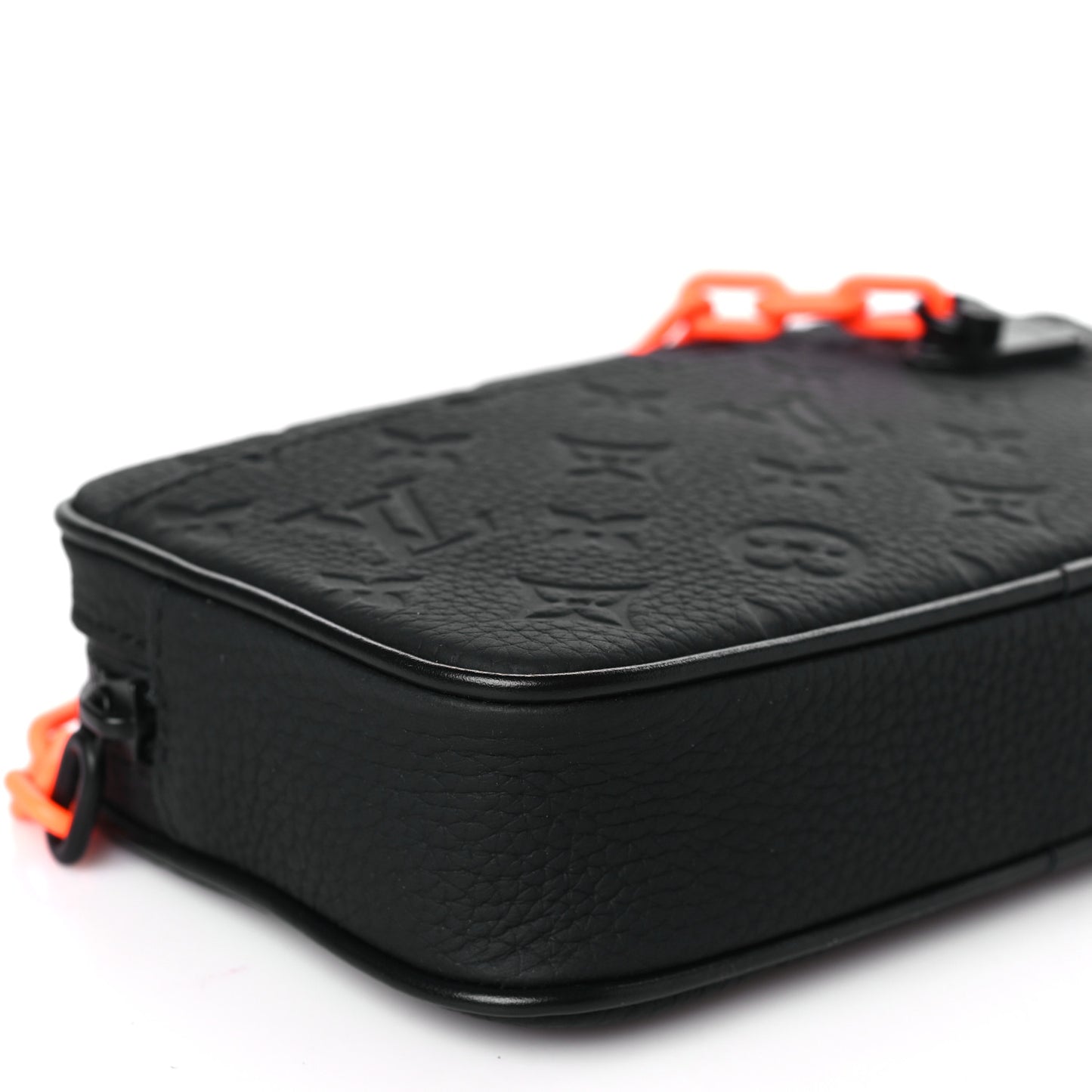 Taurillon Monogram Uniformes Solar Ray Soft Pochette Volga Belt Bag Black
