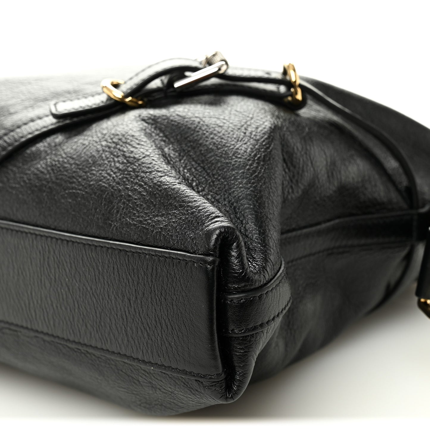 Calfskin Medium Voyou Bag Black