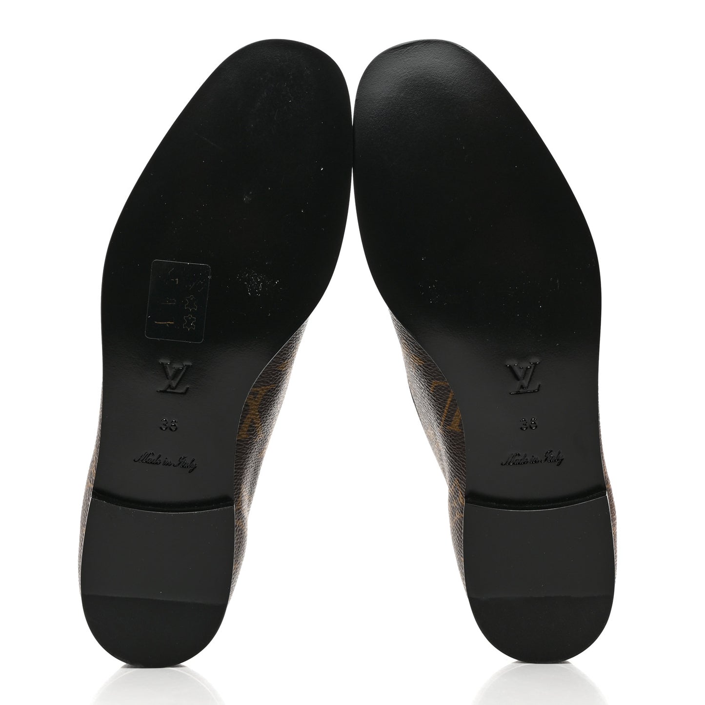 Monogram Society Loafers 36