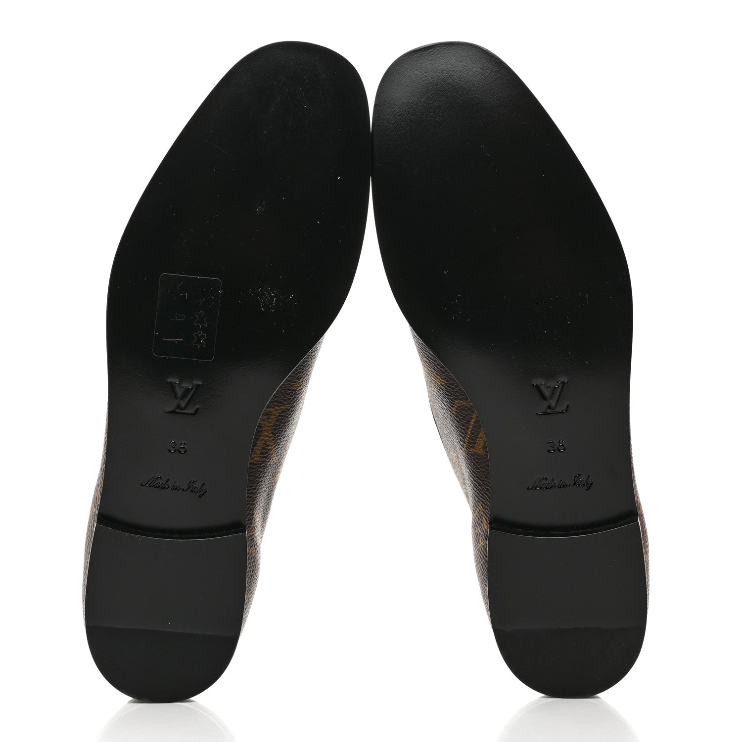 Louis Vuitton Monogram Society Loafers 36 6 of 10