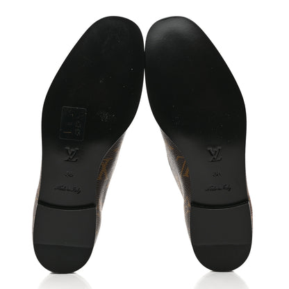 Louis Vuitton Monogram Society Loafers 36 6 of 10