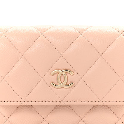 Chanel Caviar Quilted Mini Chain Belt Bag Light Beige 8 of 10