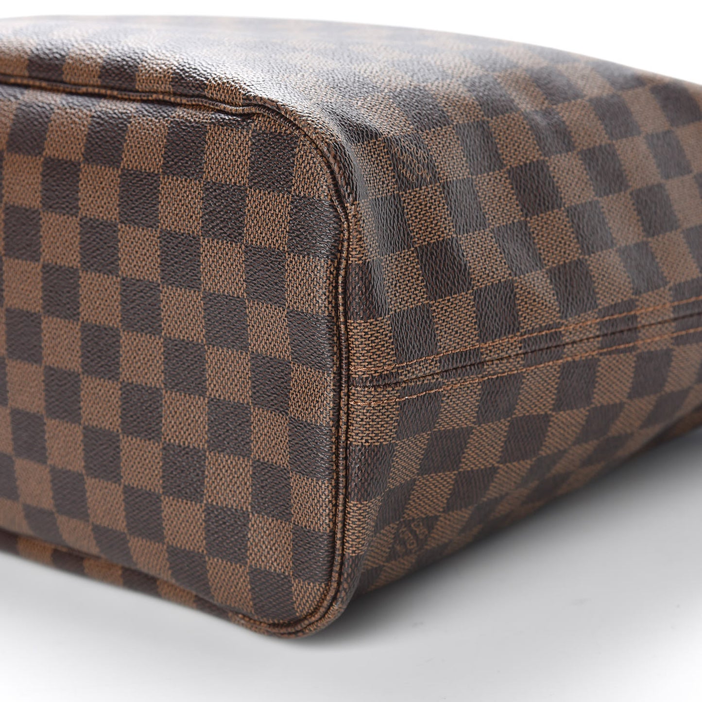 Damier Ebene Neo Neverfull MM Rose Ballerine