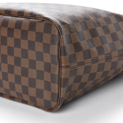 Louis Vuitton Damier Ebene Neo Neverfull MM Rose Ballerine 8 of 18