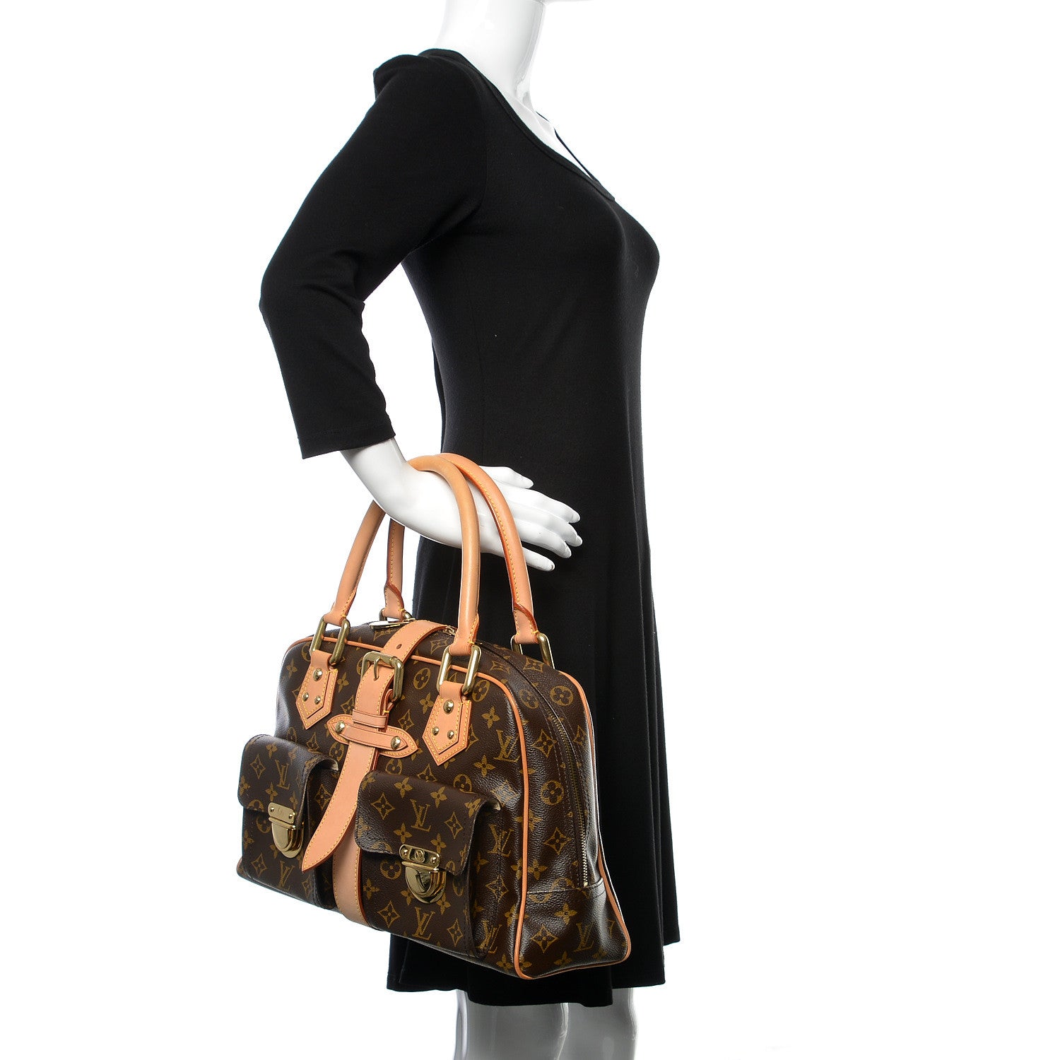 Louis Vuitton Monogram Manhattan GM 2 of 10