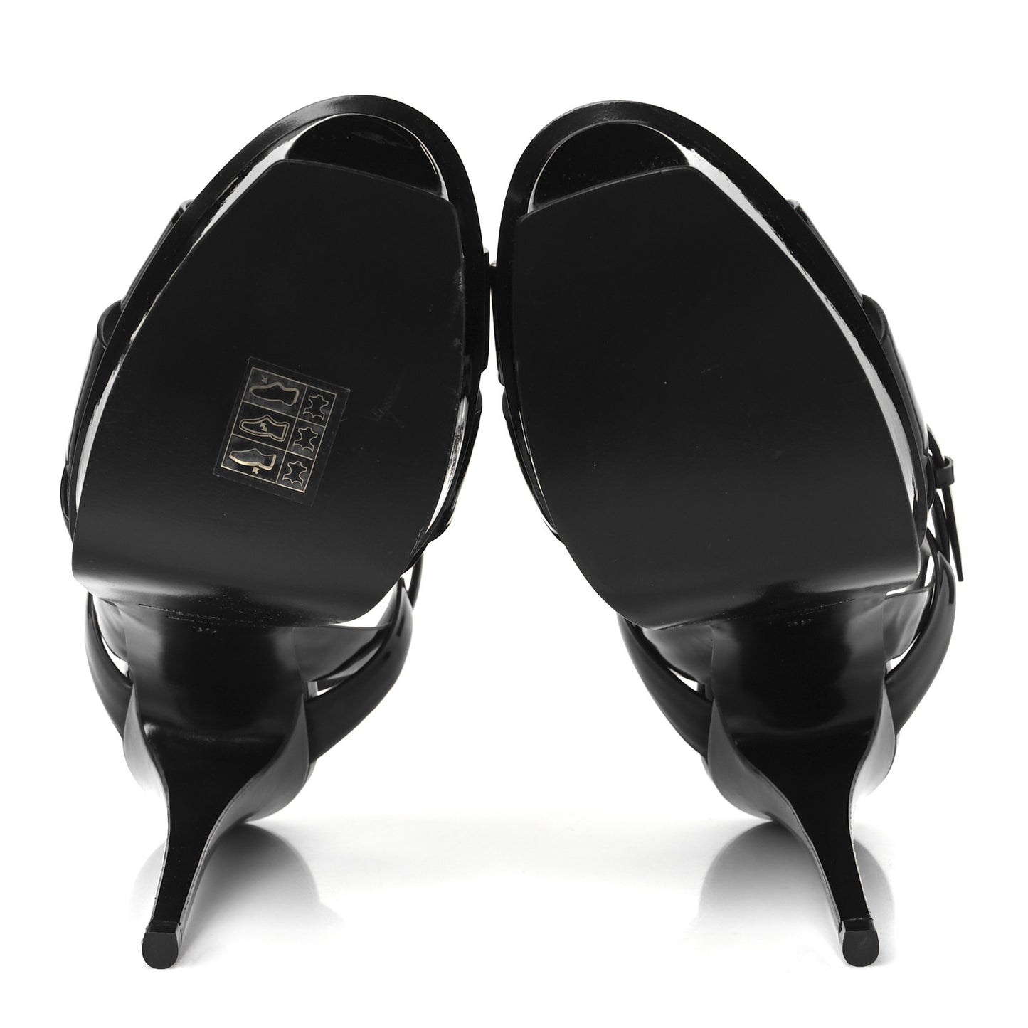 Patent Tribute 105 Platform Sandals 39 Black