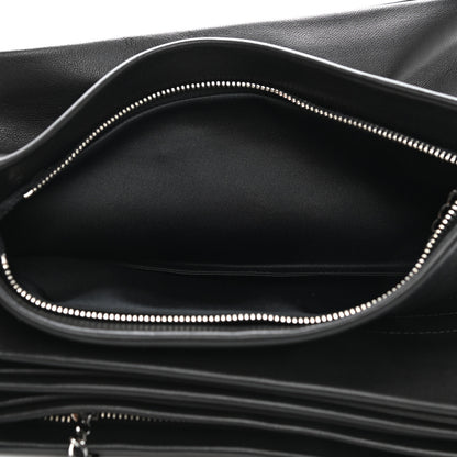 Chanel Lambskin Accordion Globe Clutch Black 7 of 10