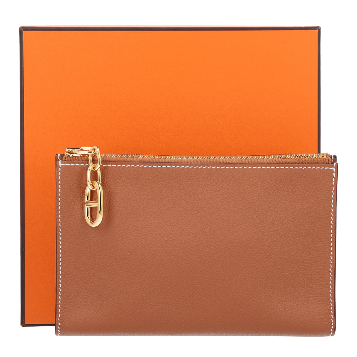 Evercolor Chaine d'Ancre Zipengo PM Toiletry Pouch Gold