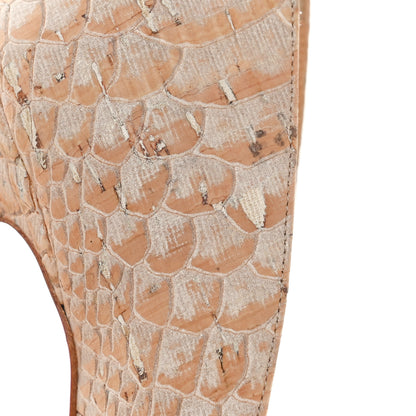 Christian Louboutin Cork Snake Print Bianca 140 Pumps 36 Beige 11 of 13